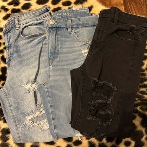Bundle (3 pairs) American Eagle jeans - size 6 👖💙